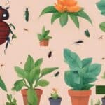 common pests on house plants.
