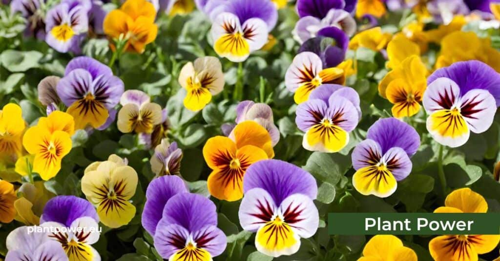 violas are versatile and charming plants that bloom from fall to spring,